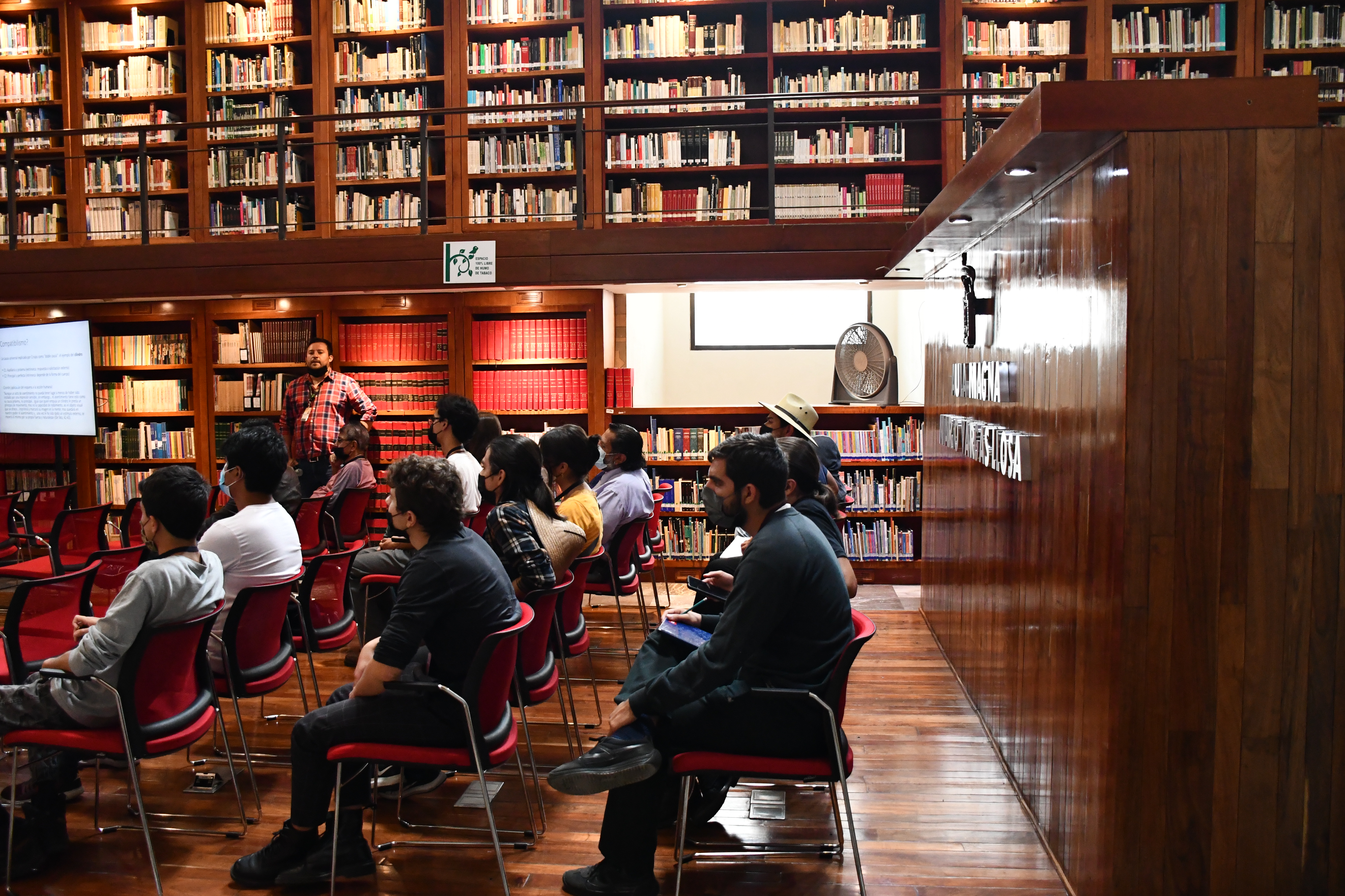 Filosofía, lectura y cultura de la paz en la Biblioteca Iberoamericana